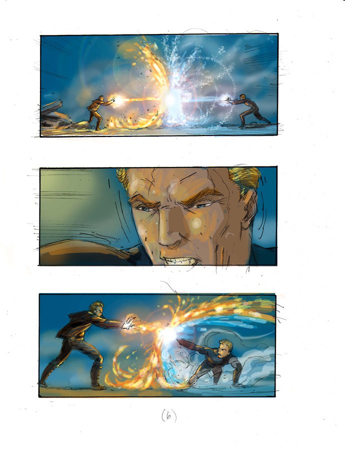 PYRO VS ICEMAN.