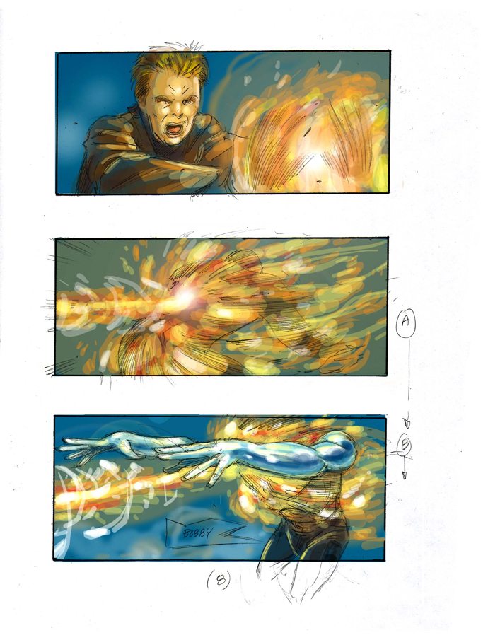 PYRO VS ICEMAN.